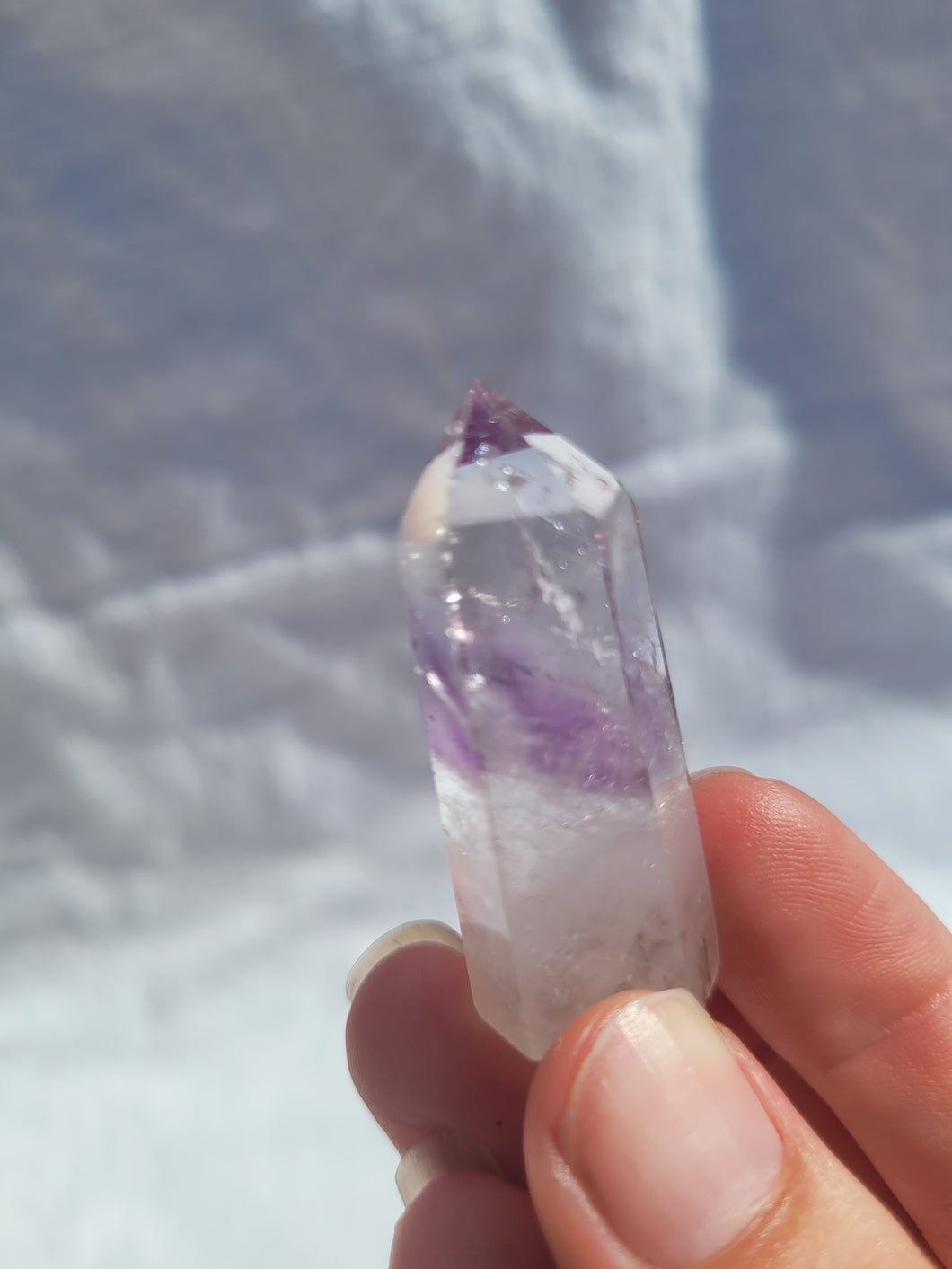 Smokey Amethyst Point