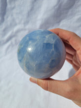 Load image into Gallery viewer, Blue Calcite Sphere

