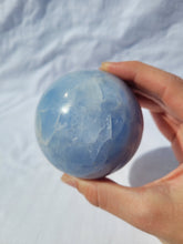 Load image into Gallery viewer, Blue Calcite Sphere
