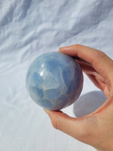 Load image into Gallery viewer, Blue Calcite Sphere
