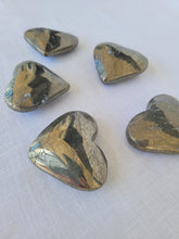 Load image into Gallery viewer, Pyrite Hearts
