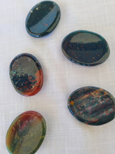 Load image into Gallery viewer, Bloodstone Worry Stone
