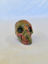 Load image into Gallery viewer, Unakite Skull - Small
