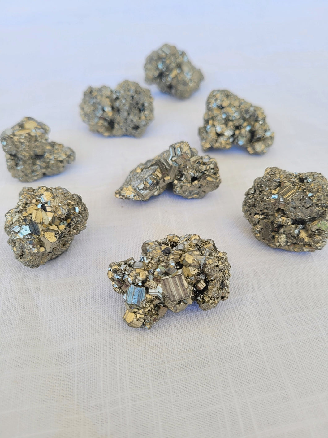 Raw Pyrite Clusters - Small