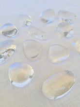 Load image into Gallery viewer, Clear Quartz Palm Stone
