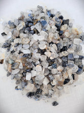 Load image into Gallery viewer, Black Tourmaline in Quartz Chips - 250grams
