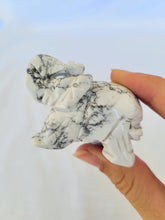 Load image into Gallery viewer, Howlite Elephant - Small
