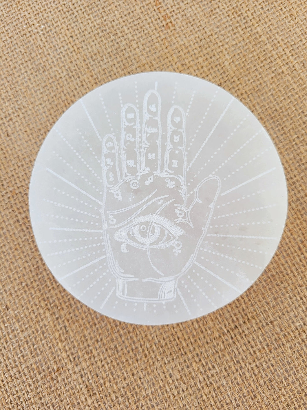 Etched Selenite Charging Plate