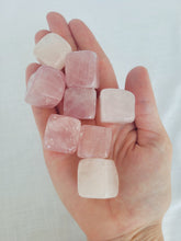 Load image into Gallery viewer, Rose Quartz Tumbled Cube
