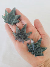 Load image into Gallery viewer, Moss Agate Leaf
