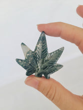 Load image into Gallery viewer, Moss Agate Leaf
